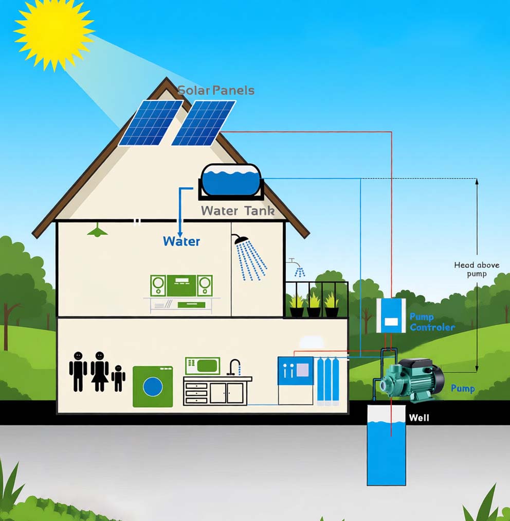 solar suface pump application