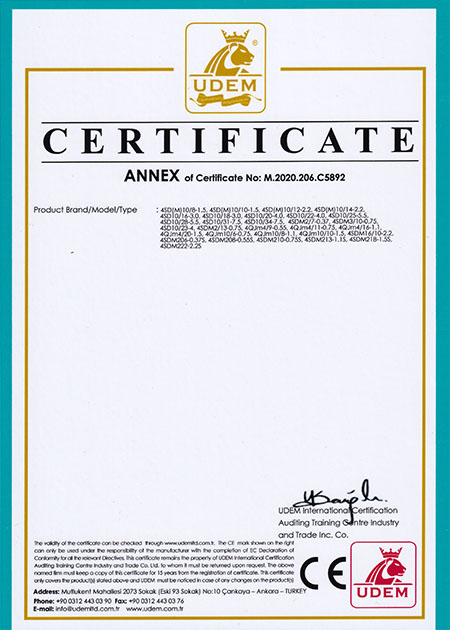 CE Certificate