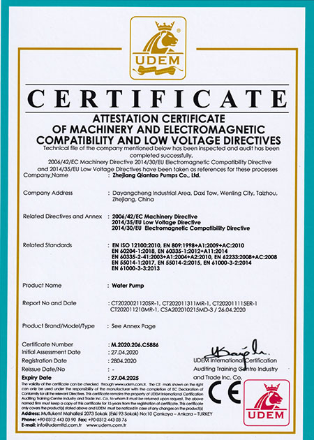 CE Certificate