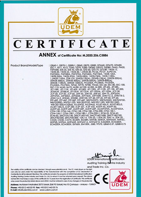 CE Certificate