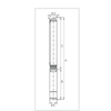 5''60 Hz Industrial DEEP WELL SUBMERSIBLE PUMP SD 20