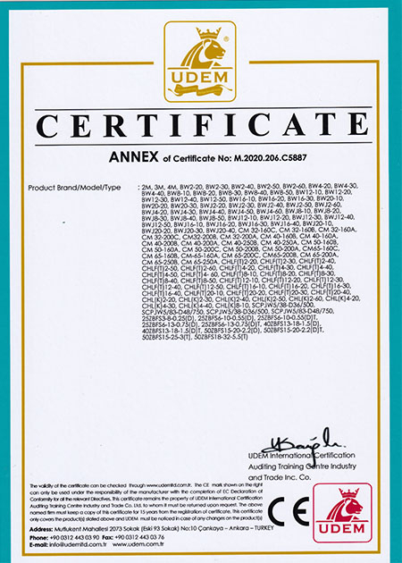 CE Certificate