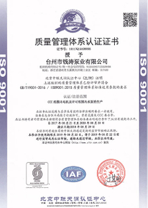 ISO9001 Certificate